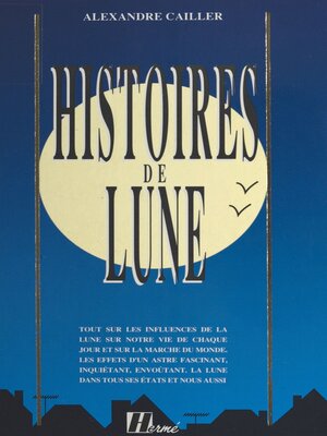 cover image of Histoires de Lune
